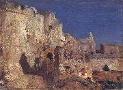 Felix Ziem The Ramparts,Algiers China oil painting reproduction